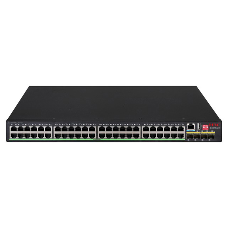 H3C IE4320-52S 48口千兆电+4口万兆光机架式工业以太网交换机